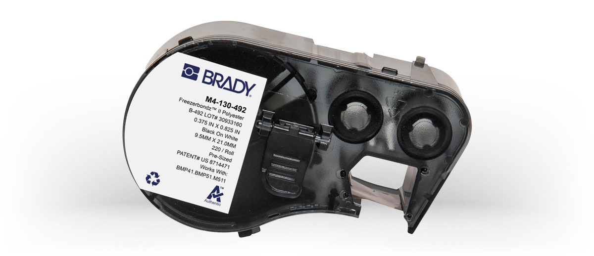brady freezerbondz barcdoe labels