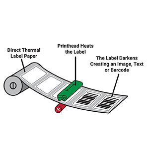 direct thermal printing