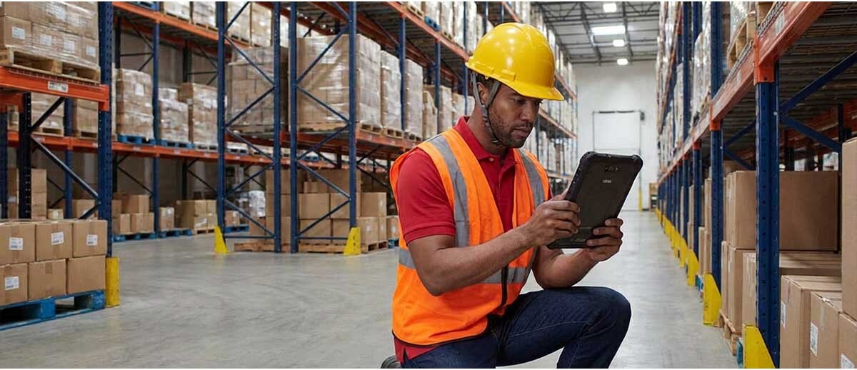 Forklift Technology: Use a Fixed Vehicle Mounted Computer or a Rugged Tablet?