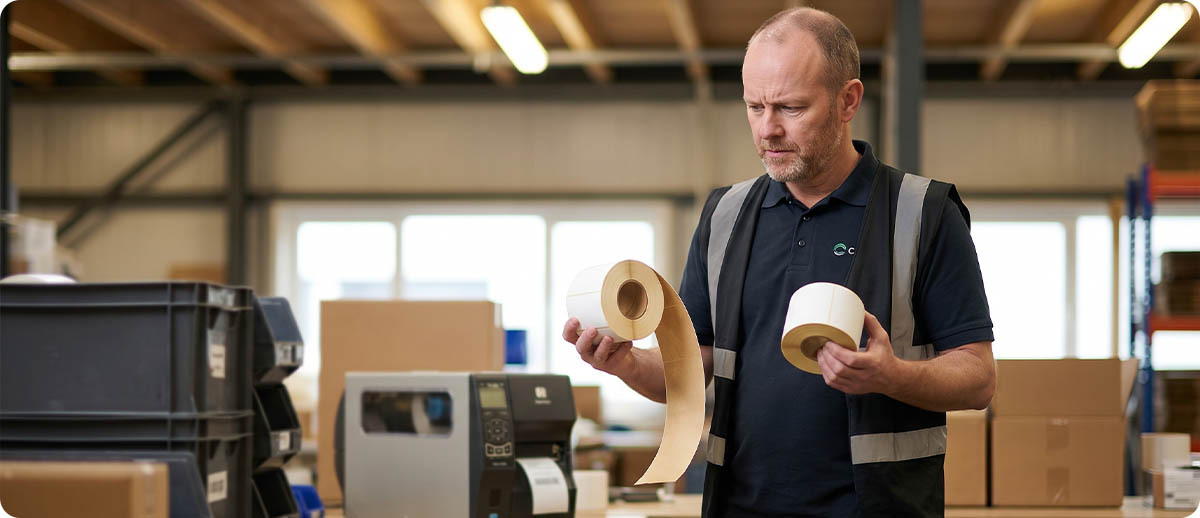 Linerless Labels: How They Work, When They Make Sense, and What Your Printer Actually Needs Linerless Labels: How They Work, When They Make Sense, and What Your Printer Actually Needs
