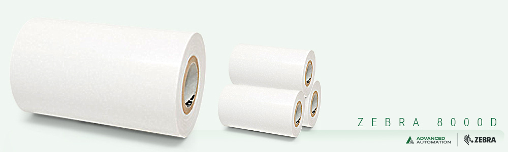 Zebra 8000D Linerless Label Zebra 8000D Linerless Label