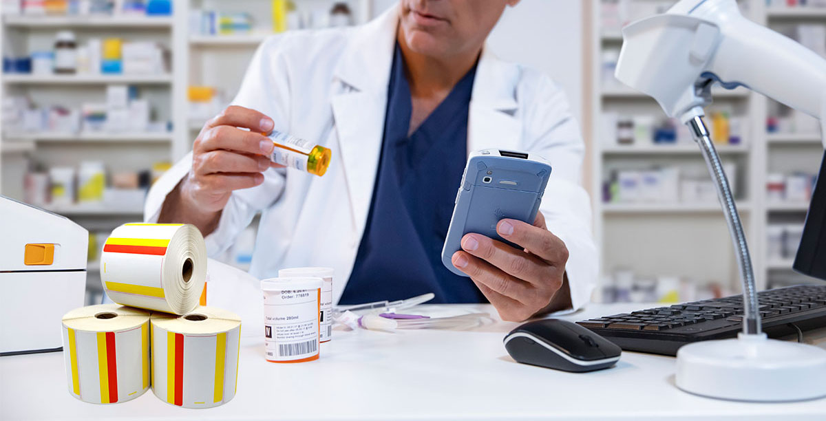 Custom Prescription Labels in a Pharmacy