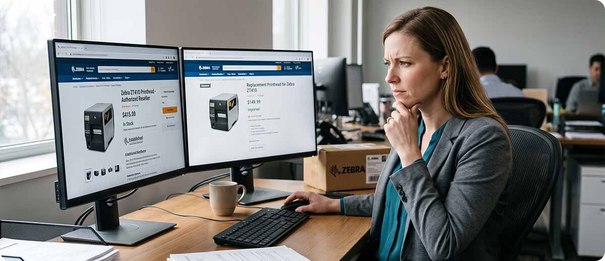 The Hidden Cost of That Lower Price: Why Non-Genuine Zebra Parts and Equipment Cost More in the Long Run The Hidden Cost of That Lower Price: Why Non-Genuine Zebra Parts and Equipment Cost More in the Long Run