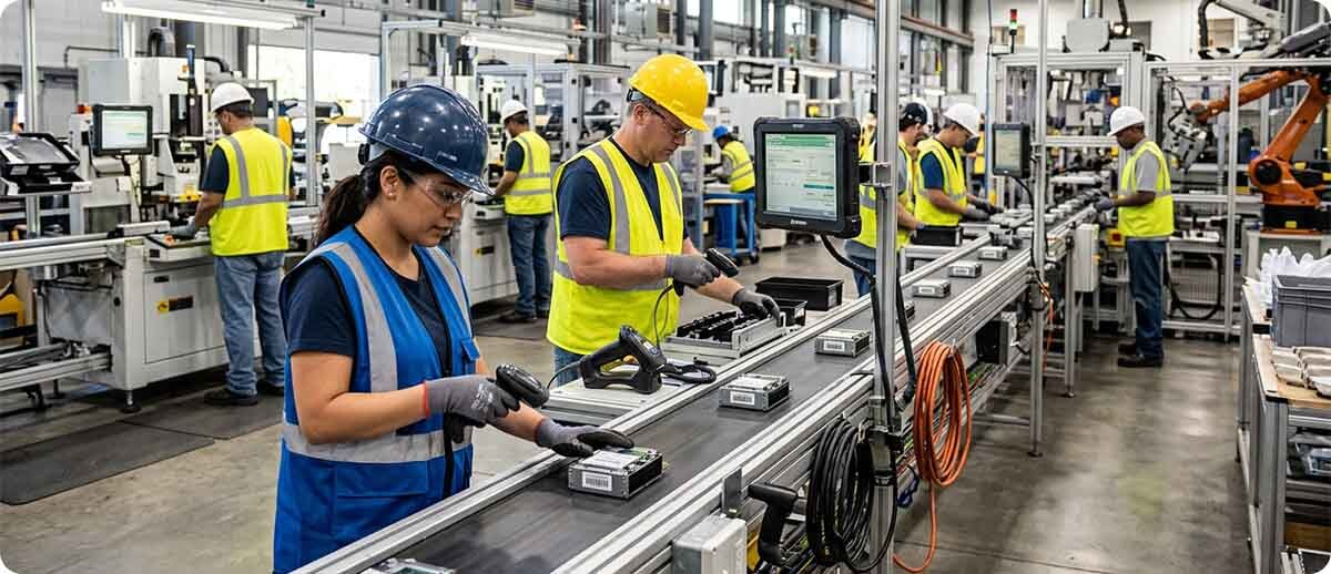 Top 5 Barcode Scanners for Manufacturing in 2026